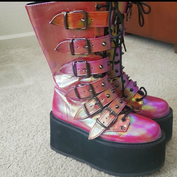 Demonia Shoes - Demonia DAMNED-225 Women's Boots size 9 new with box